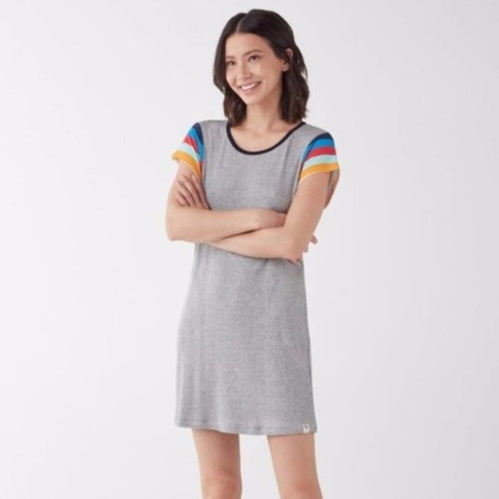 Splendid x Gray Malin Lifeguard Rib Seaside Dress